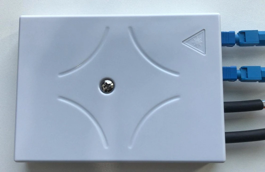 Small Plastic Fiber Optic Terminal Box for Fiber Splicing, Connection, and Distribution