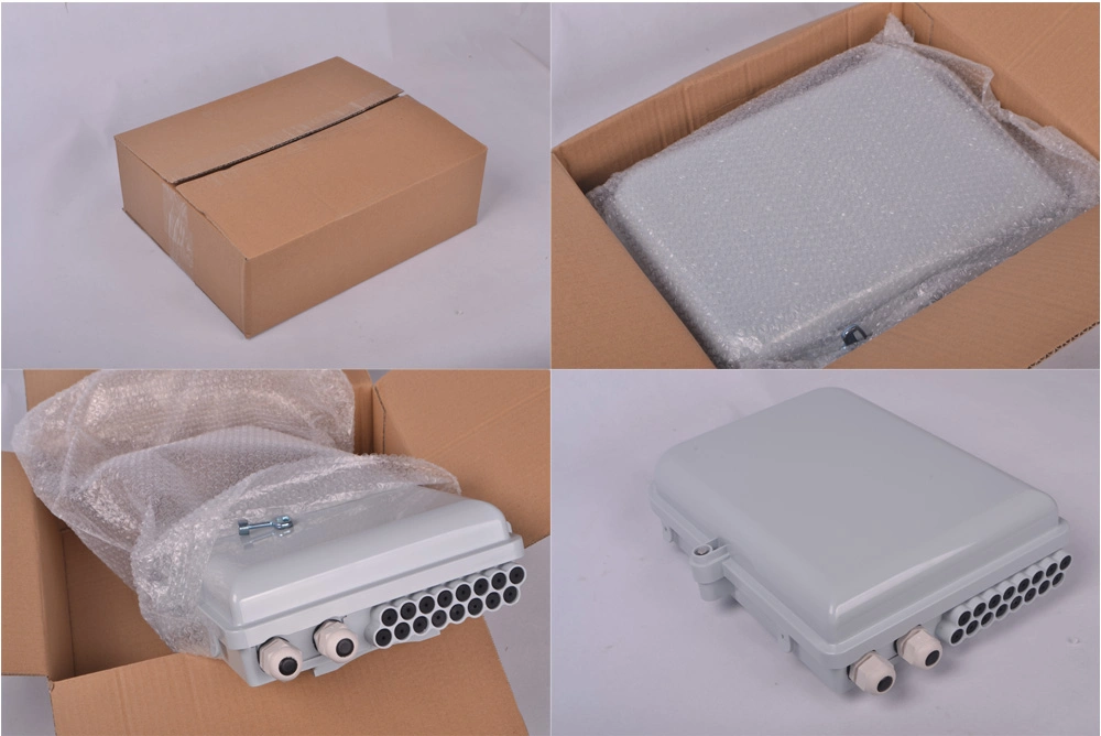 FTTX Fiber Optic 16 Core Fiber Optic Termination Box 16 Port Optical Fiber Distribution Box