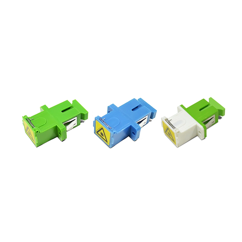 FTTH Flange Coupler Sm Auto Shutter Sc/APC Fiber Optic Adapter