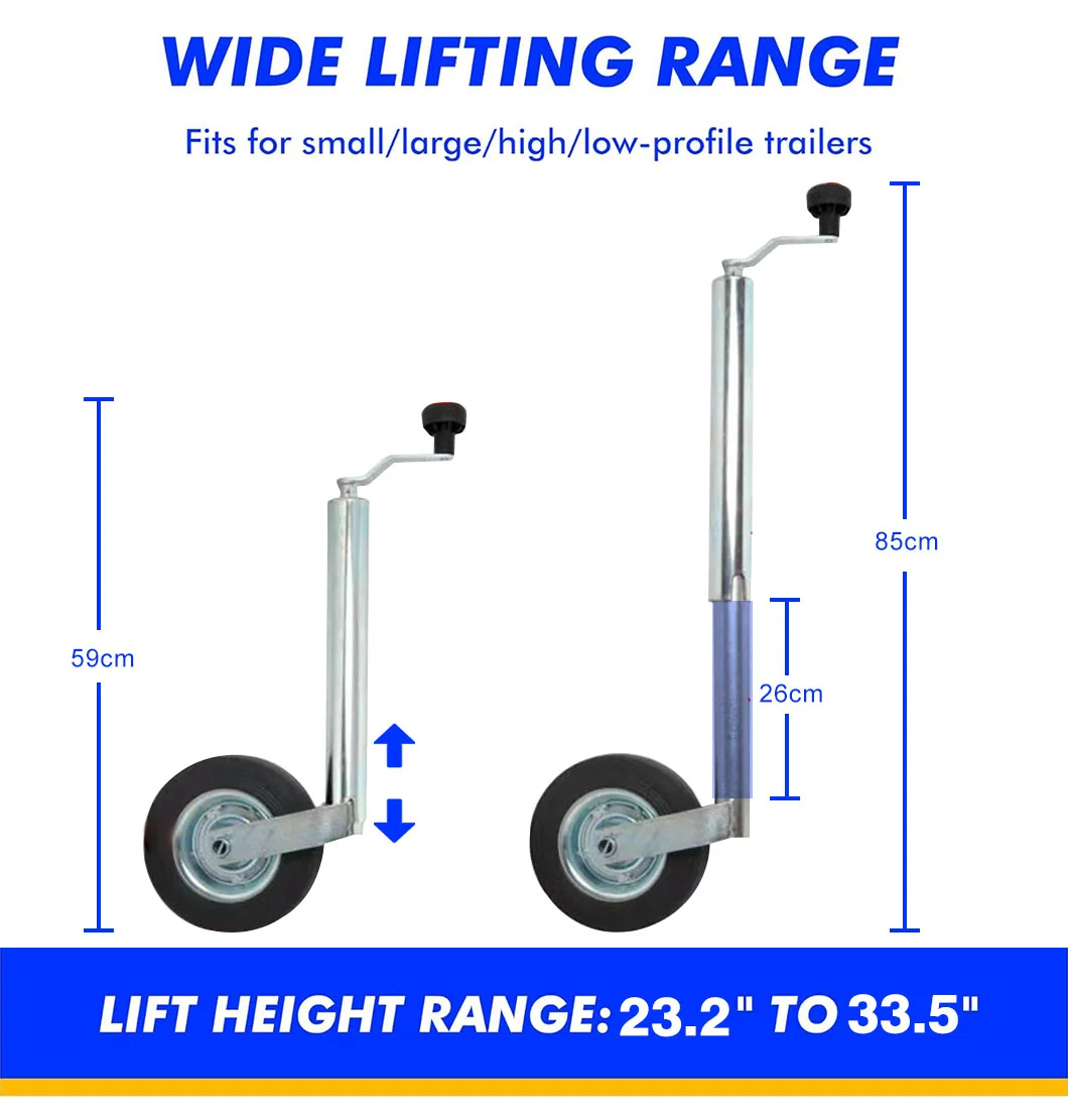 35mm Trailer Jockey Wheel Split Clamp