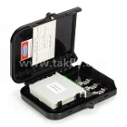 Outdoor FTTH 4 Fiber Optic Termination Box