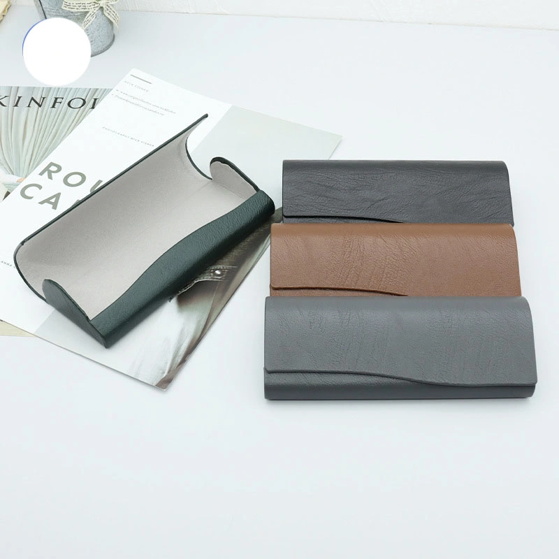 2022 Top Quality Fashion Glasses Case PU Leather Glasses Case for Optical Glasses