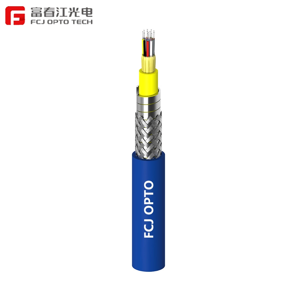 Fcj Small Installation Space Cabling Mixed Branch Aramid Fiber Optic Cable Gjsfjv