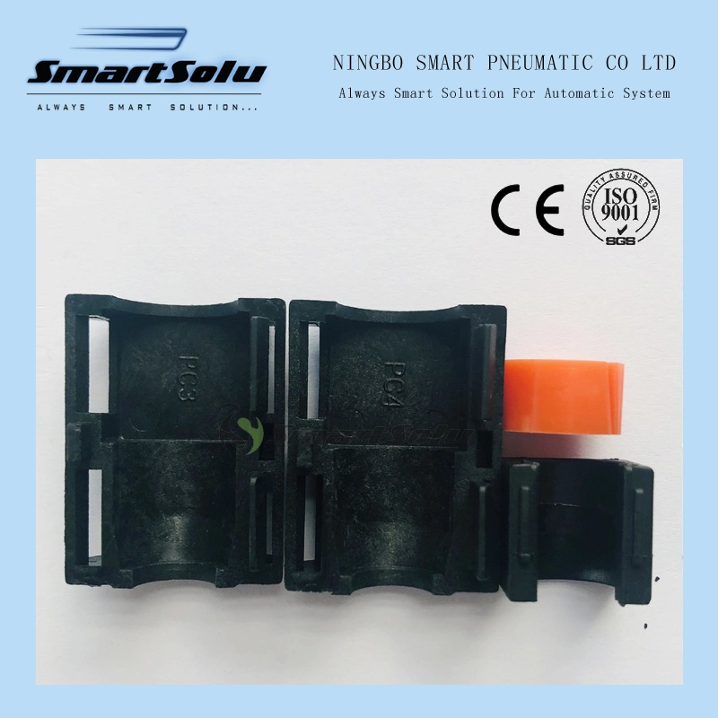 Plastic Straight Duct Fiber Optic Microduct 5mm to 20mm HDPE Air Blown Fiber Straight End Stop Reduction Gas Block Connector