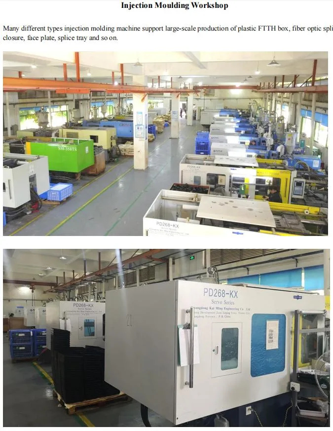 Small Plastic Fiber Optic Terminal Box for Fiber Splicing, Connection, and Distribution