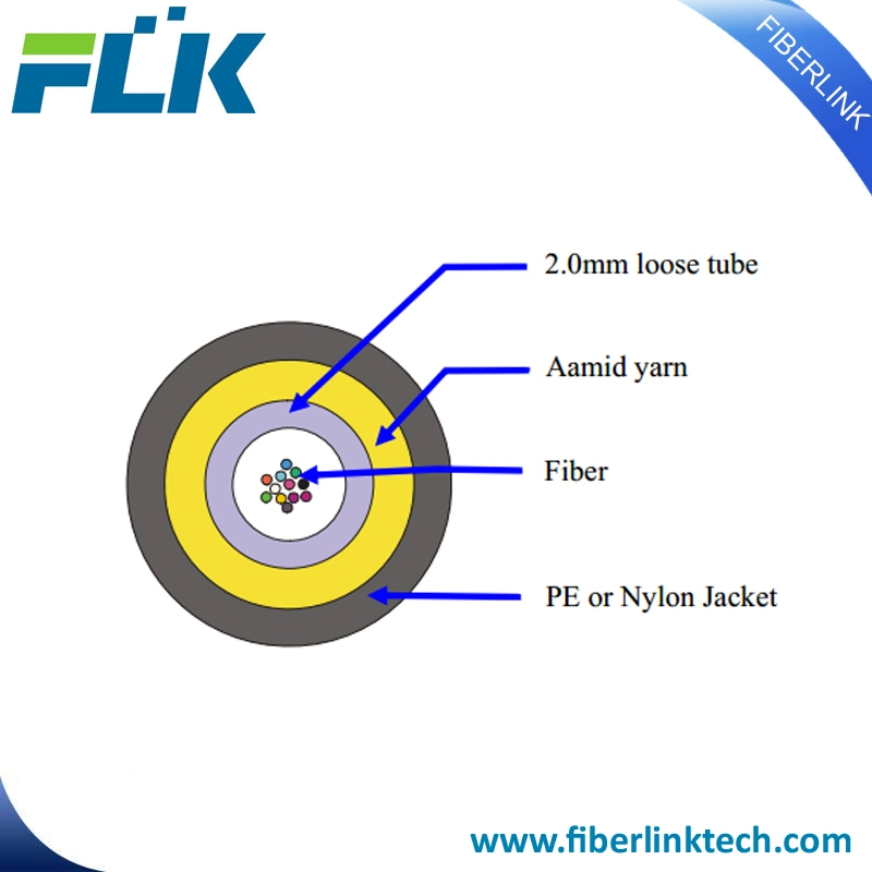 Optic Micro Loose Tube Duct Installation Telecom Blowing Microduct Fiber Cable