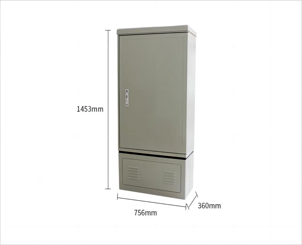 144 288 567 Core Fiber Optic Cross Connect Distribution Cabinet