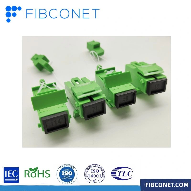 FTTH Optical Sc/APC New Connector Simplex/Duplex Mode Fiber Optic Adapter