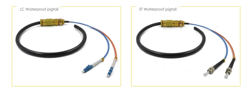 Optical Fiber Pigtail Fiber Optic Outdoor Waterproof Pigtail