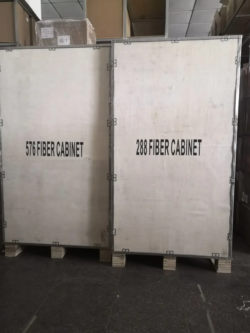 144 288 567 Core Fiber Optic Cross Connect Distribution Cabinet