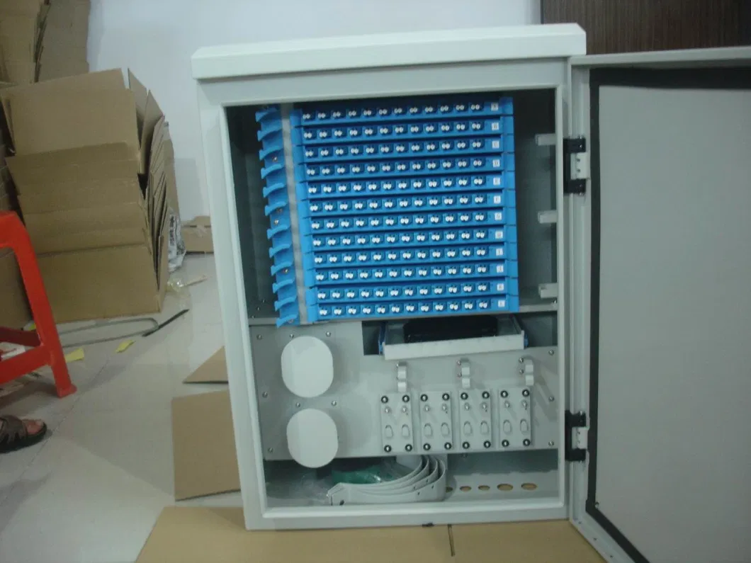 144c Fiber Optic Outdoor Cross Connect Cabinet