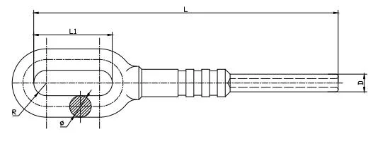 Ny-Type Strain Clamp for Overhead Electric Transmission Line