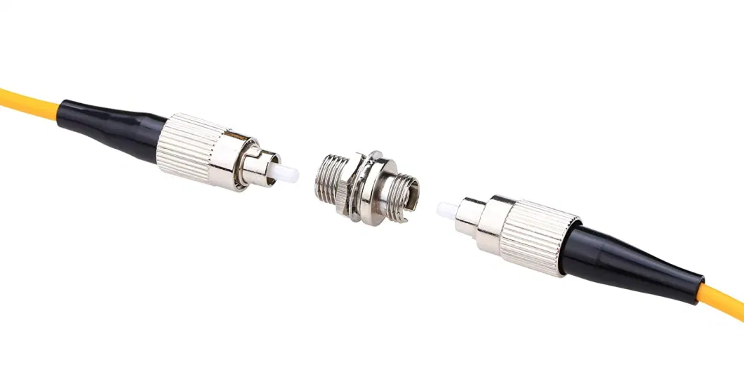 FTTH Fiber Optic Equipment Indoor Cable Duplex Quick Adapter St FC Sc LC Upc APC Fast Connector