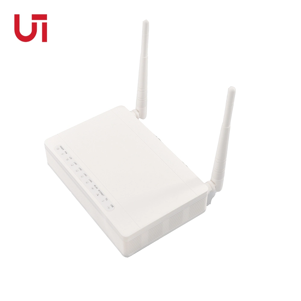 Ut-King FTTH Xpon Gpon ONU Ont 1ge+3fe+1tel+WiFi FTTH Fiber Optic Equipment Compatible with Huawei Zte Fiberhome