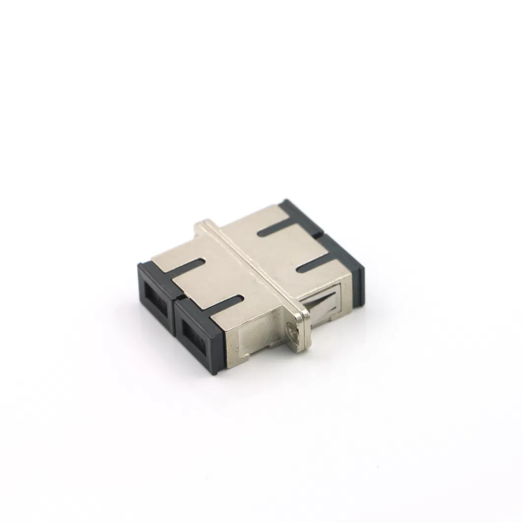 FTTH Sc APC/Upc Duplex Singlemode Multimode Fiber Optic Coupler Adapter with/Without Flange