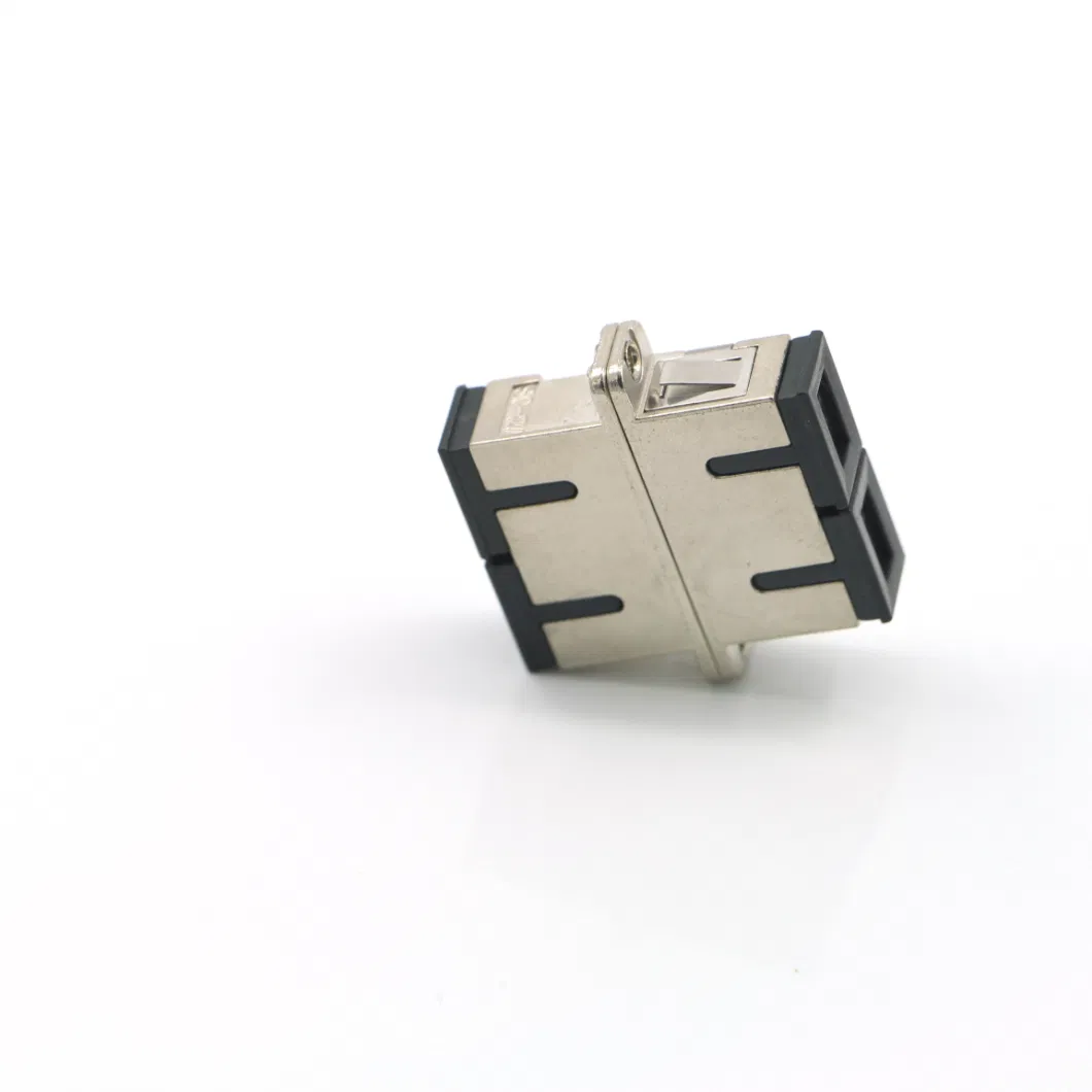 FTTH Sc APC/Upc Duplex Singlemode Multimode Fiber Optic Coupler Adapter with/Without Flange