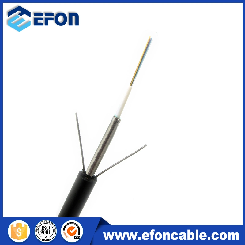 China 12 16 24core GYXTW Wire Steel Tap Members Armored Network Fiber Optic Cable Outdoor