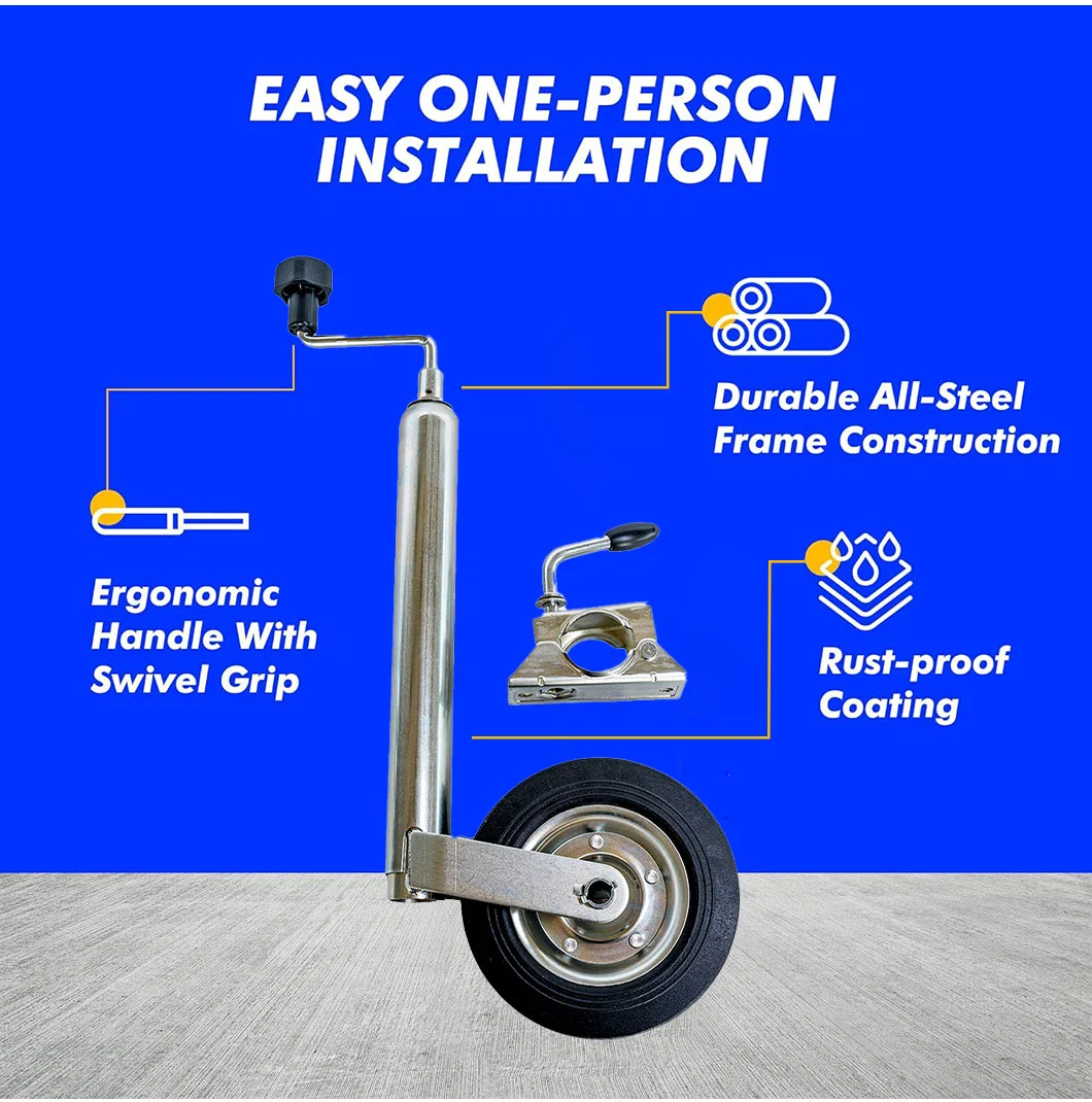 35mm Trailer Jockey Wheel Split Clamp