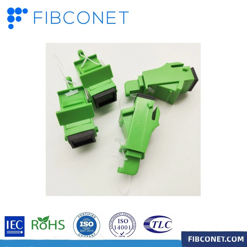 FTTH Optical Sc/APC New Connector Simplex/Duplex Mode Fiber Optic Adapter