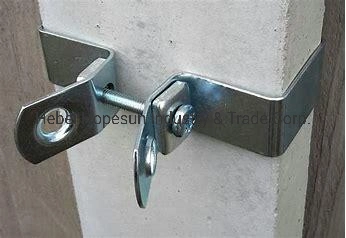 Hot DIP Galvanized Clamps for Fence Post