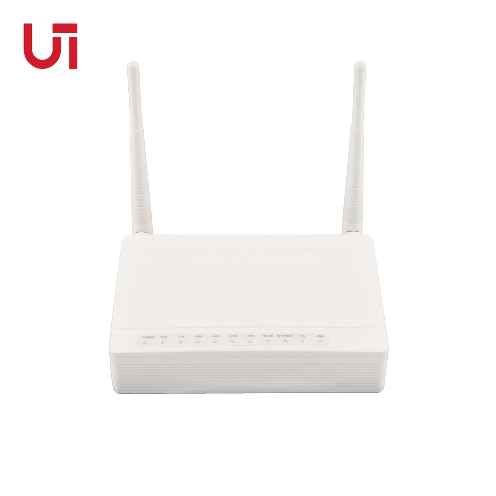 Ut-King FTTH Xpon Gpon ONU Ont 1ge+3fe+1tel+WiFi FTTH Fiber Optic Equipment Compatible with Huawei Zte Fiberhome