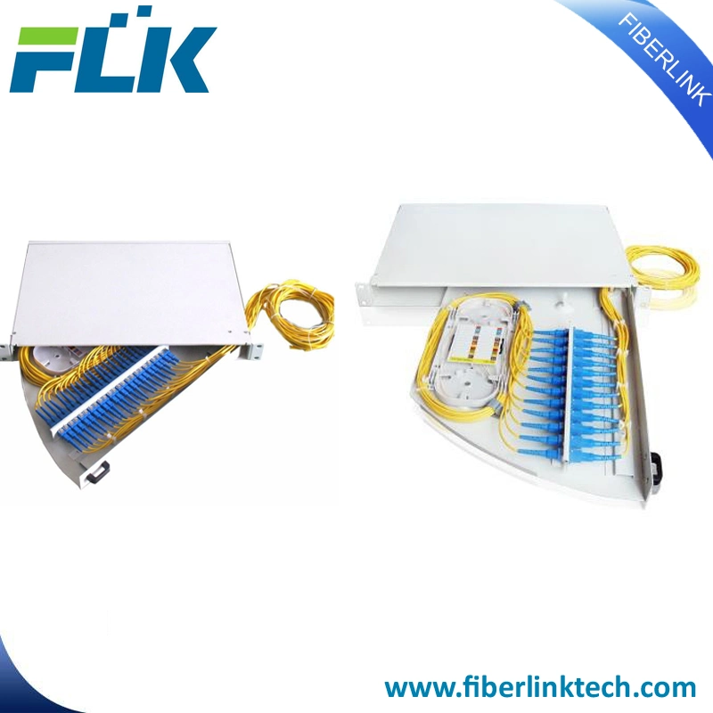 19 Swing Type Rack Mount Fiber/Optic Patch Panel for Network