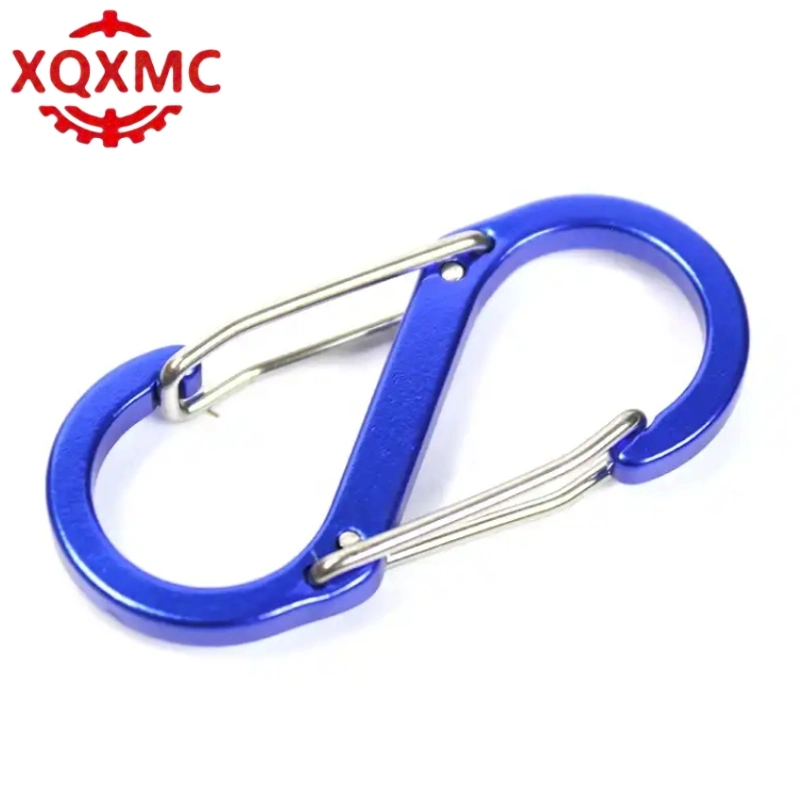 Figure 8 Mountaineering Buckle Aluminium Alloy Key Chain Luggage Accessories Wholesale