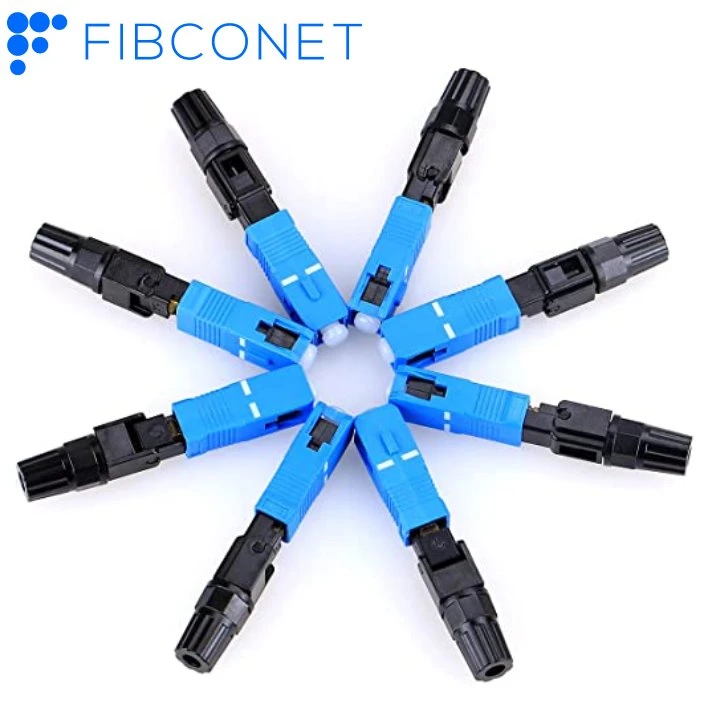 FTTH Connector Field Assembly Optic/Optical Sc/LC/APC Upc Fiber Fast Connector