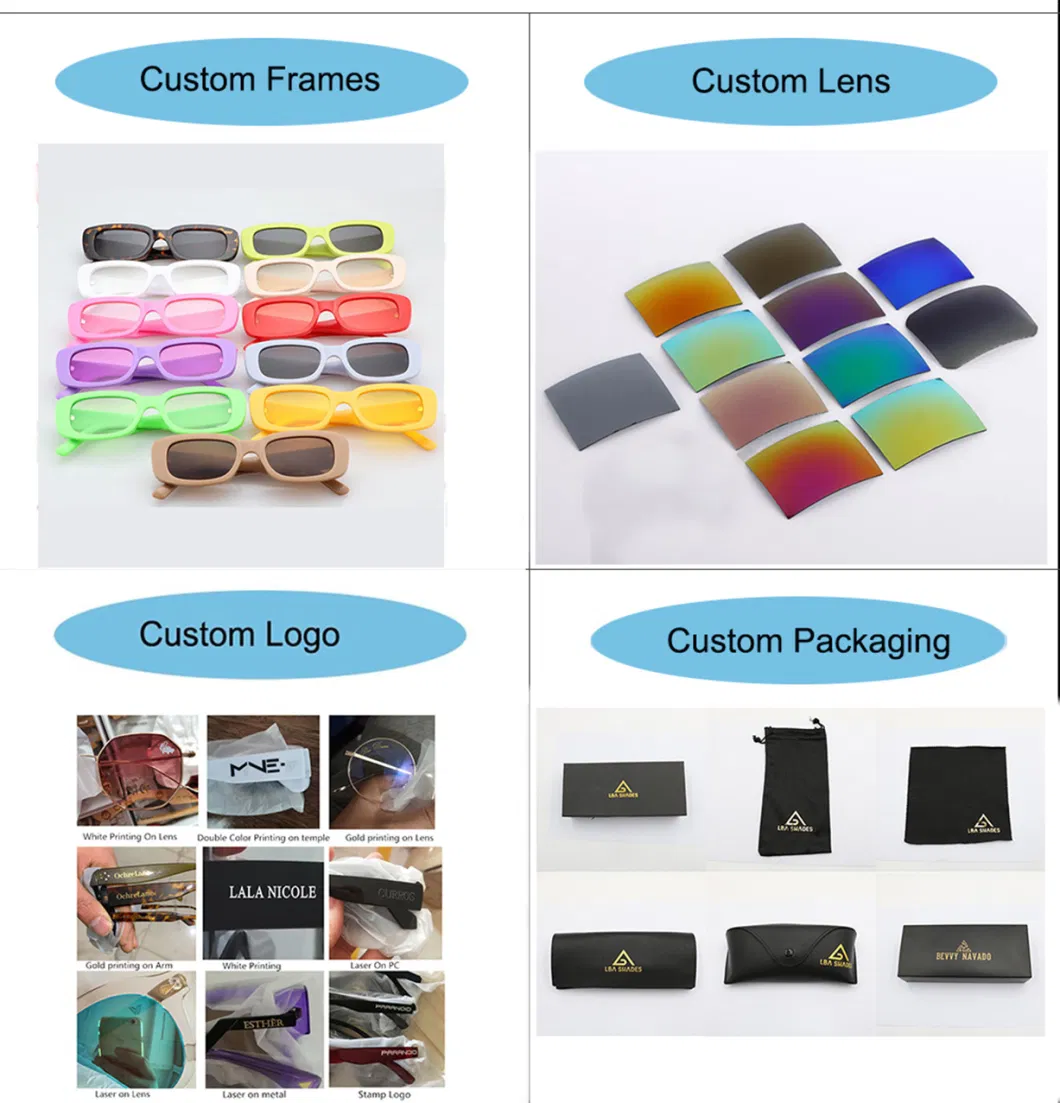 Hot Sale Fashion Custom Leather Optical Glasses Sunglasses Case