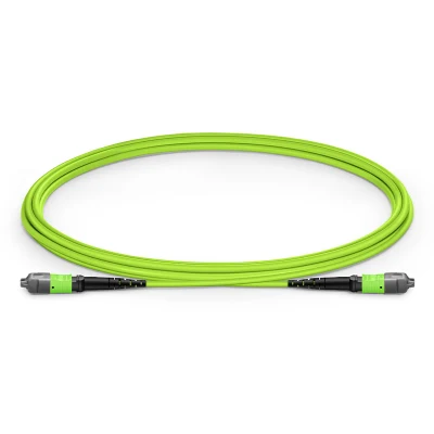 MTP-MTP cavo paziente MPS Om5 Multimode Elite 12 fibre verde lime