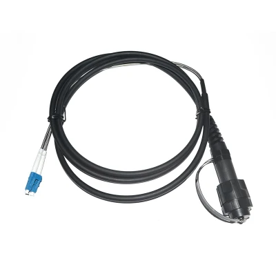Apparecchiatura di telecomunicazione IP67 connettore impermeabile ODVA LC fibra ottica Patch Cavo