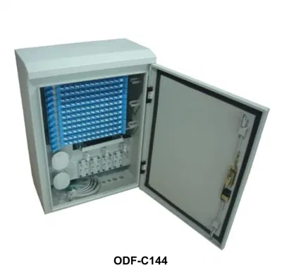Cabinet per fibre ottiche 96/144/288/576 core, connessione incrociata per fibra ottica per esterni Armadio