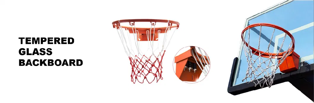 Manual Hydraulic Basketball Hoop Basketball Stand Basketball Equipment Fiba Ncaa Basketball Set