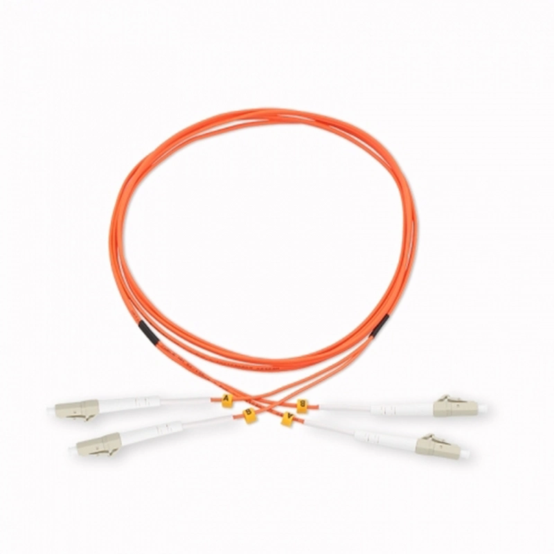 Waterproof FTTH Armored Patch Cord 3m Duplex Om3 Jumper Sc APC LC Upc FC St E2000 MTP MPO Fiber Optic Patchcord