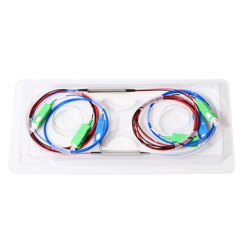 Factory Supply Wdm CWDM/DWDM/Fwdm 1310 / 1490 / 1550nm Fiber Optic Coupler, Optical Fiber Splitter Loss