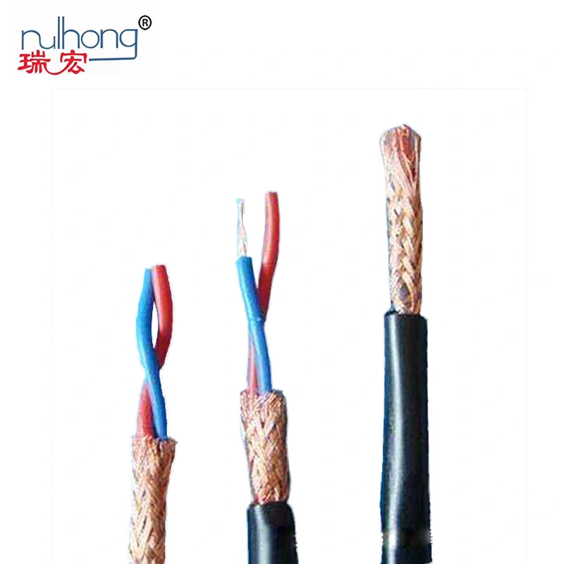 PE Insulated PVC Sheathed Copper Core Fiber Optic Flexible Cables for Electronic Computers