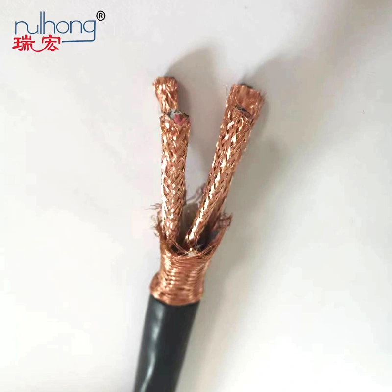 PE Insulated PVC Sheathed Copper Core Fiber Optic Flexible Cables for Electronic Computers