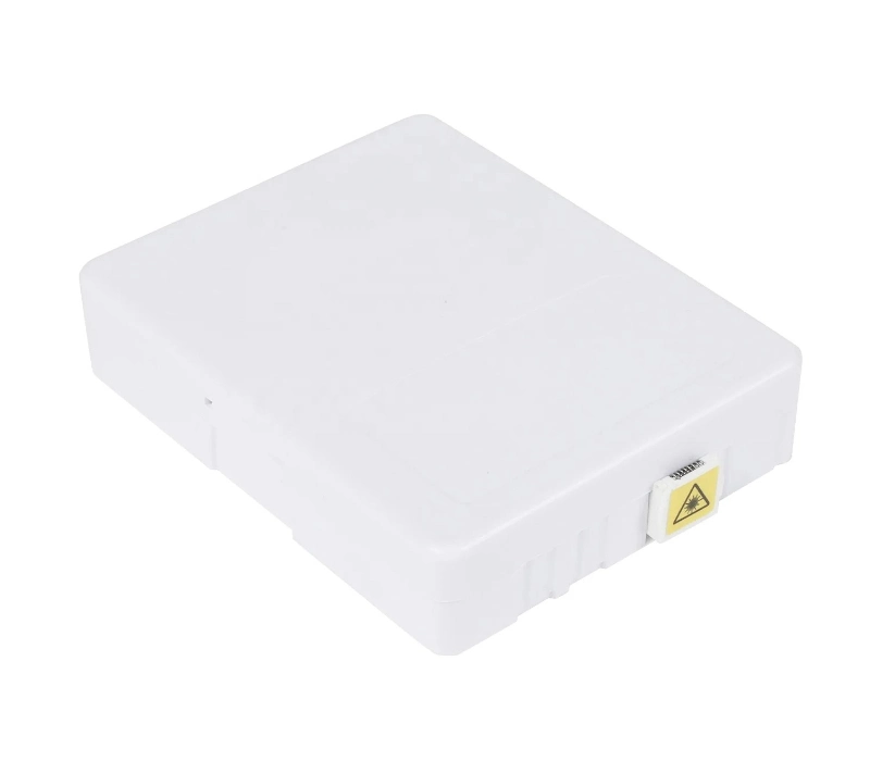 Surelink 1core 2core FTTH Plastic Faceplate Fiber Optic Terminal Box Indoor Small Rosette Box FTTH Mini Box