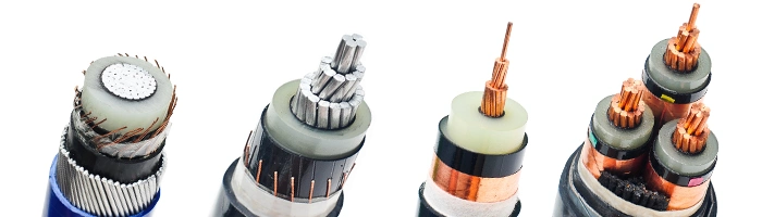 33kv 35kv Medium Voltage Single or 3 Core Copper Aluminum Conductor XLPE Insulated Armoured LSZH Electrical Power Cable