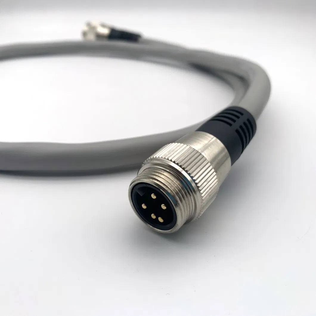 Waterproof Connection Cable with 7/8 Male Female Connectors for Fieldbus Devicenet