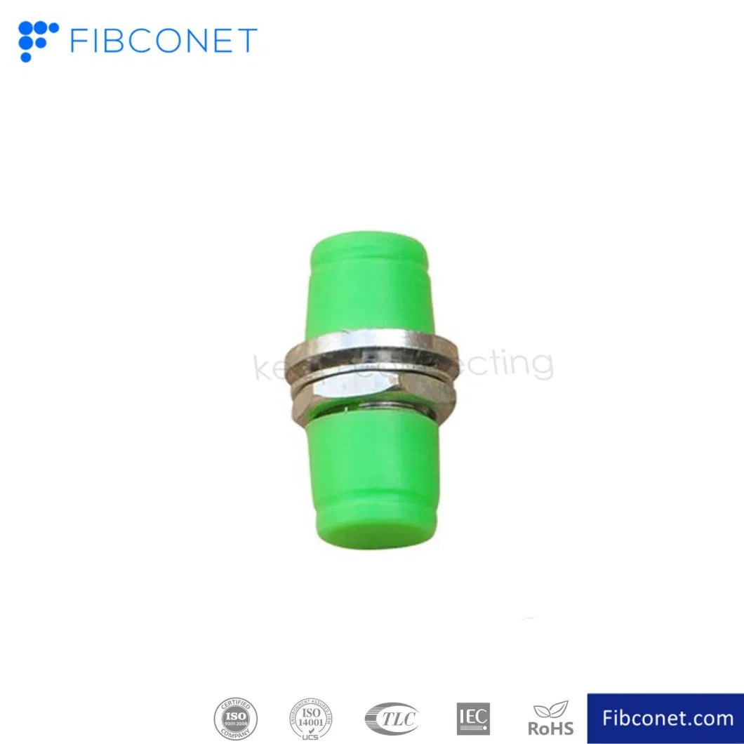 FTTH Fiber Coupler Adaptor FC to FC APC Sm Sx Fiber Optic Adapter Without Flange