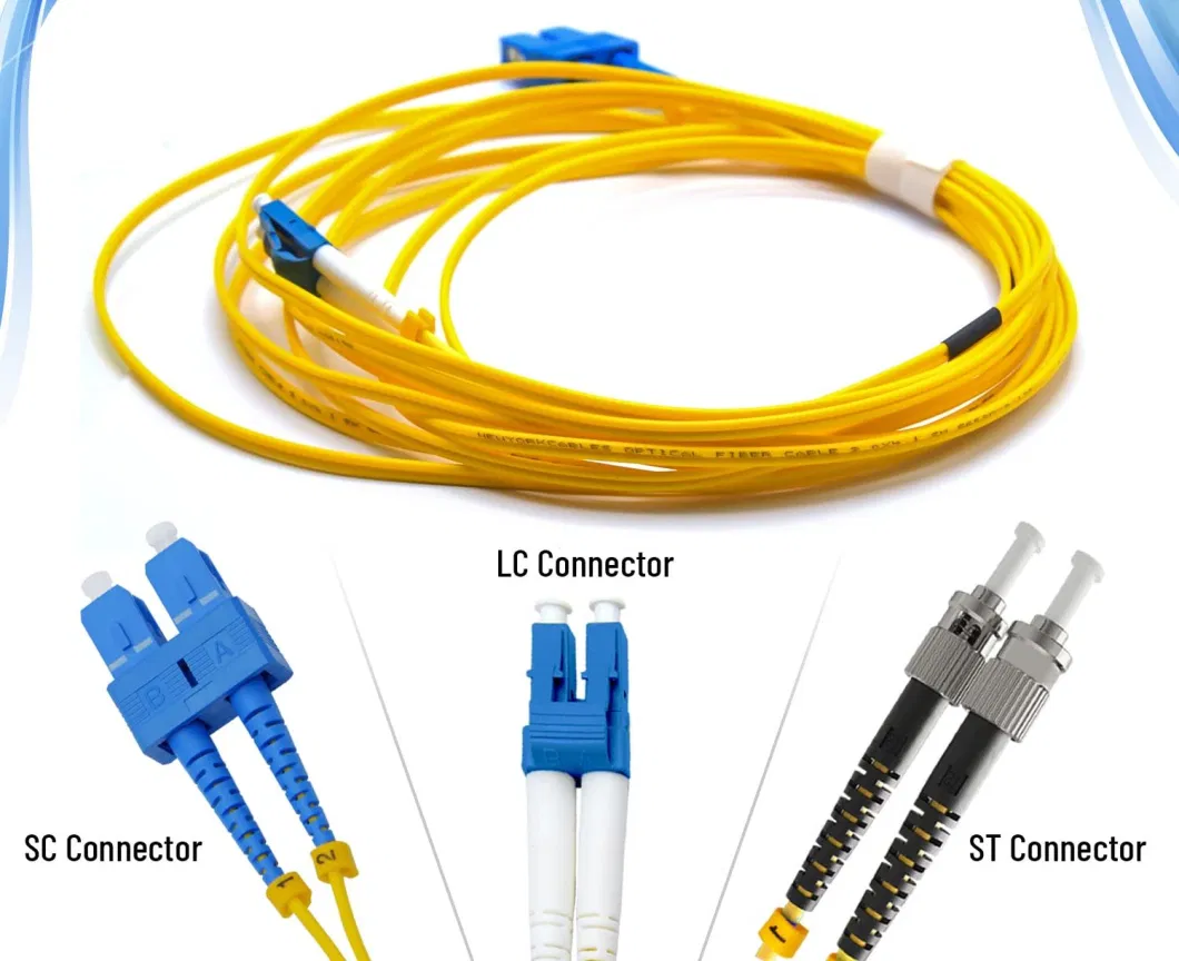 10m OS2 LC to LC Fiber Optic Patch Cord, Single Mode SFP Fiber Jumper, Duplex LC-LC 9/125um, LSZH, 33FT, for 1g/10g SMF SFP Transceiver, Router, Fiber Networks