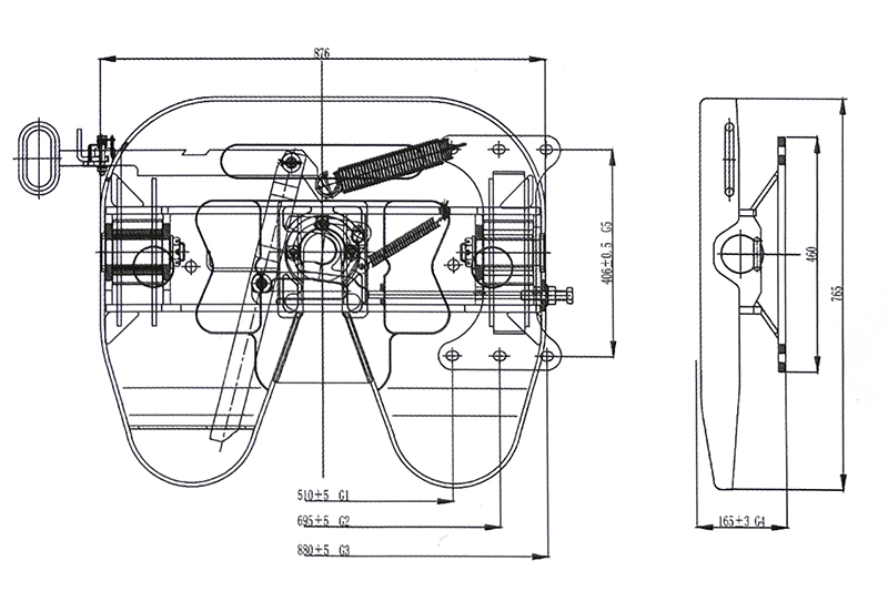 Cheap Price and Good Quality Trailer Part Fifth Wheel Jost Fifth Wheel