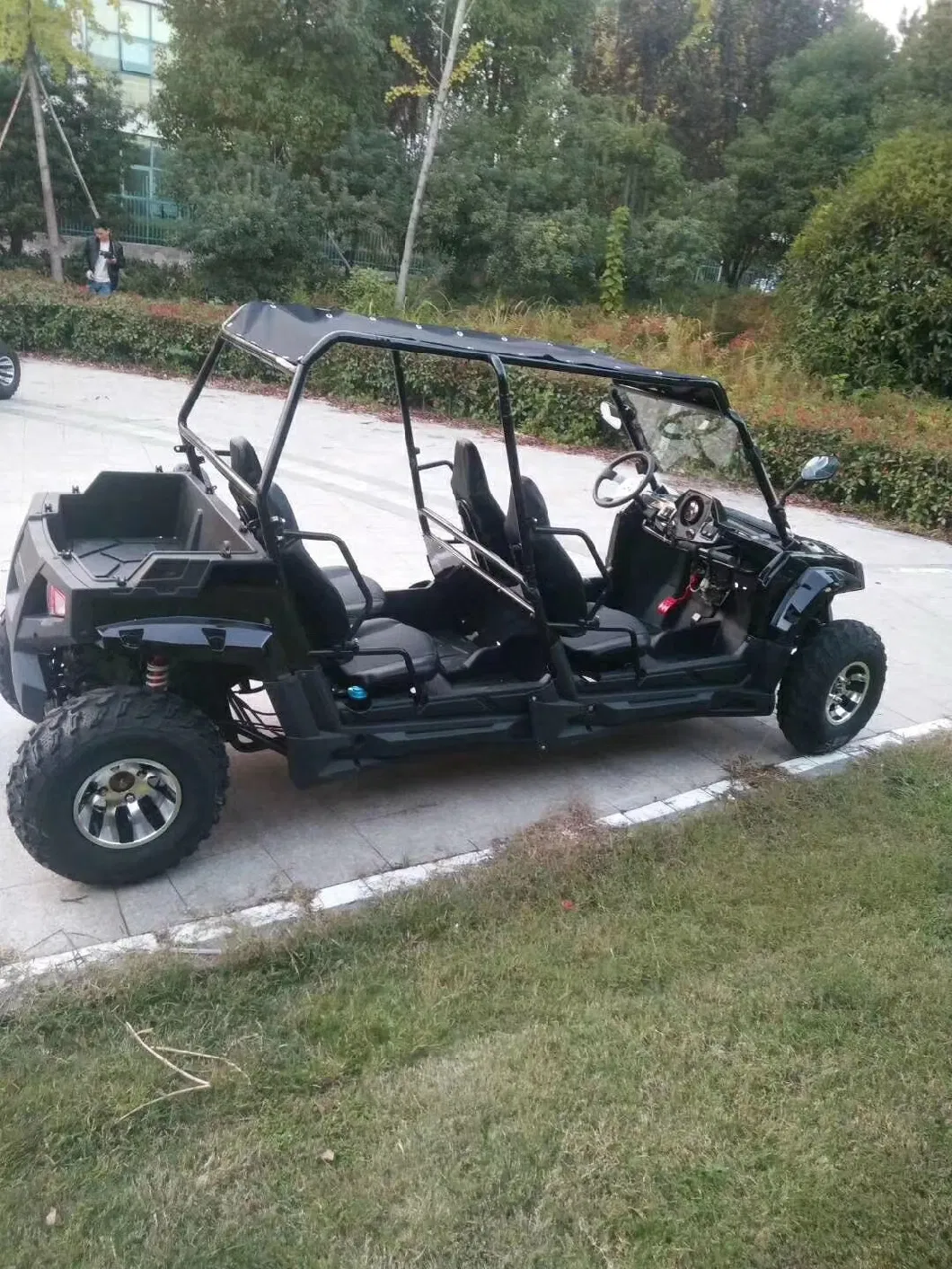 Powerful off Road 1800W 2200W 3000W 4 Seater 4X4 Electric UTV Quad Bike All Terrain off-Road Mountain Adult Farm UTV