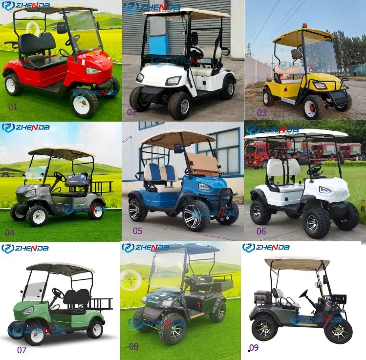 Quality 4 Seat Airport Electric Utility Vehicles Classic Cars Club Golf Carts Beach Buggy