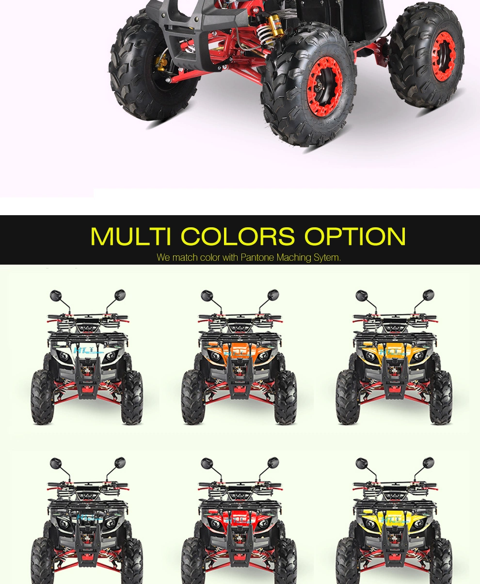 8 Inch off Road Tire 4 Wheel Electric Quad Bike for Adults