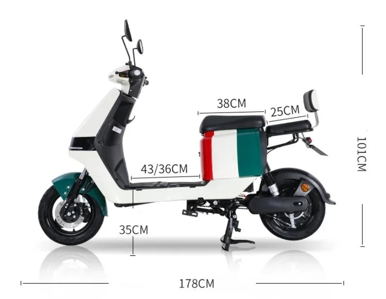 China Best Electric Motorcycle E Scooters 48V 60V 72V Two Wheeler for Adults