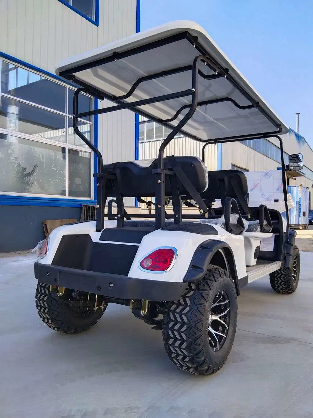 Sharefer 2+2seats 4 Seats off Road Electric Golf Cart Jeep Golf Kart 4 Passengers VW Golf Car 4 Seater ATV