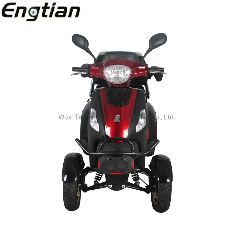 2021 Engtian Hot Sale Newest Fashionable 4 Wheels Scooter CKD Electric Bike for Adults E Motos