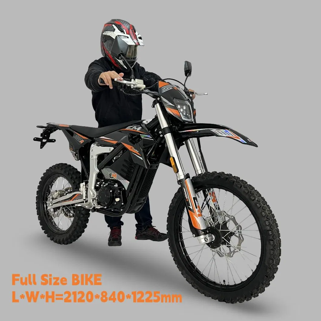 Adult Electric Motorcycle 12000W off Road Electric Motorbike Vehicle